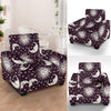 Sun Moon Face Armchair Slipcover