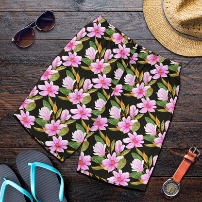 Magnolia Pattern Print Design MAG08 Mens Shorts