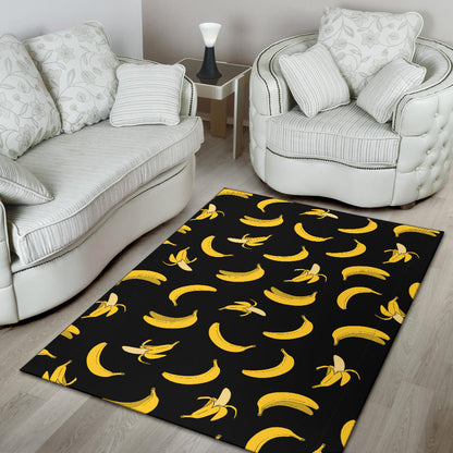 Banana Pattern Print Design BA05 Area Rugs
