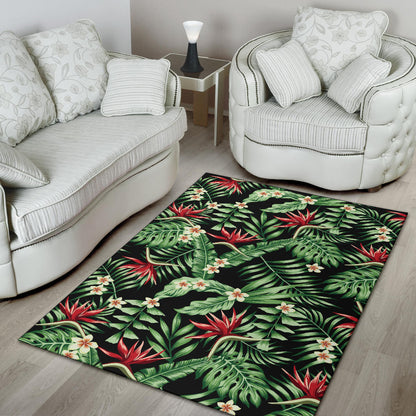 Bird Of Paradise Pattern Print Design BOP05 Area Rugs