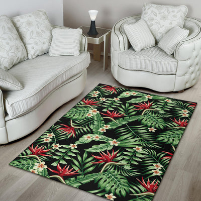 Bird Of Paradise Pattern Print Design BOP05 Area Rugs