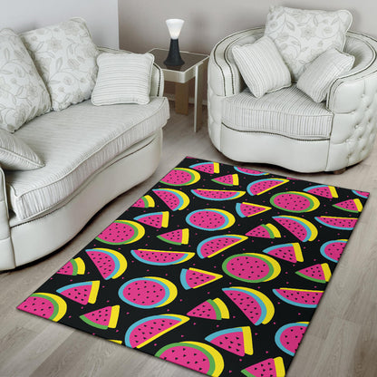 Watermelon Pattern Print Design WM07 Area Rugs