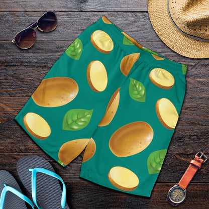 Potato Pattern Print Design A04 Mens Shorts