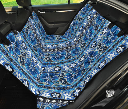 Hawaiian Themed Pattern Print Design H012 Rear Dog  Seat Cover