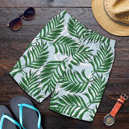 Palm Leaves Pattern Print Design PL06 Mens Shorts