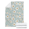 Daisy Pattern Print Design DS012 Fleece Blanket