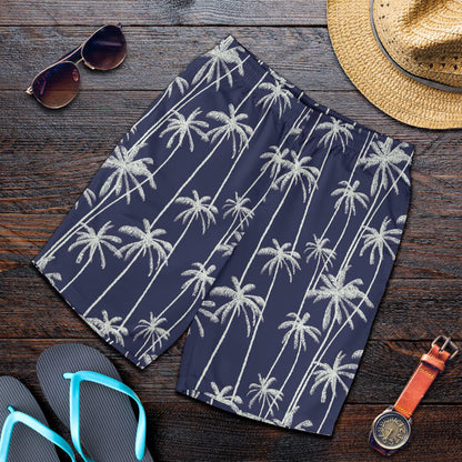 Palm Tree Pattern Print Design PT06 Mens Shorts