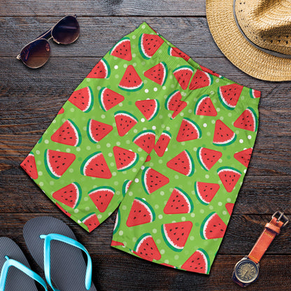 Watermelon Pattern Print Design WM05 Mens Shorts