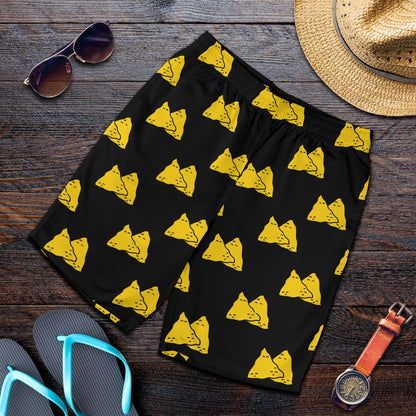 Nachos Pattern Print Design A02 Mens Shorts