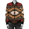 Native Pattern Print Design A02 Women's Bomber Jacket