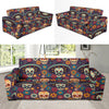 sugar skull Maxican Pattern Sofa Slipcover