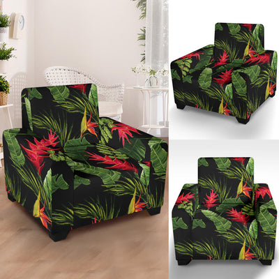 Bird Of Paradise Pattern Print Design BOP010 Armchair Slipcover