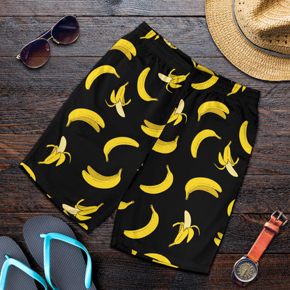 Banana Pattern Print Design BA05 Mens Shorts