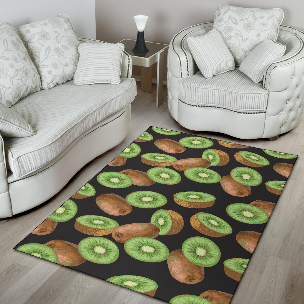 Kiwi Pattern Print Design KW03 Area Rugs