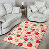 Apple Pattern Print Design AP06 Area Rugs