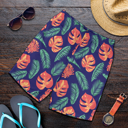 Palm Leaves Pattern Print Design PL011 Mens Shorts