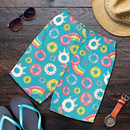 Donut Pattern Print Design DN013 Mens Shorts