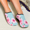 Cherry Blossom Pattern Print Design CB04 Aqua Water Shoes