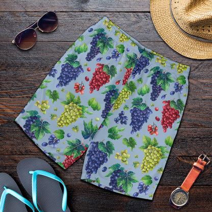 Grape Pattern Print Design GP06 Mens Shorts