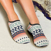 Tribal Aztec vintage pattern Aqua Water Shoes