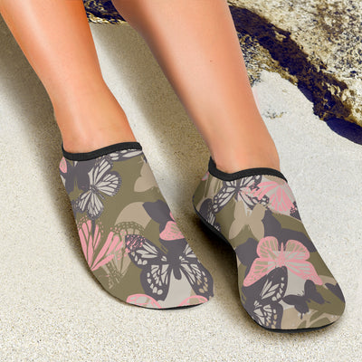 Butterfly camouflage Aqua Water Shoes