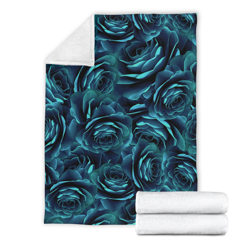Camellia Pattern Print Design CM04 Fleece Blanket