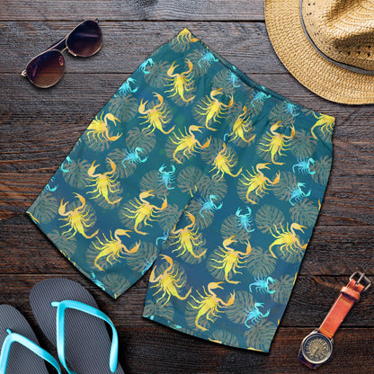 Scorpion Pattern Print Design 02 Mens Shorts