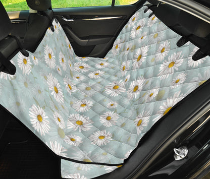 Daisy Pattern Print Design DS012 Rear Dog  Seat Cover