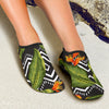 Bird Of Paradise Pattern Print Design BOP07 Aqua Water Shoes