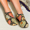 Heart Boho Pattern Print Design HE04 Aqua Water Shoes