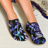 Lavender Dragonfly Pattern Print Design LV03 Aqua Water Shoes