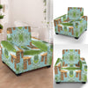 Tiki Wood Island Armchair Slipcover