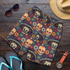 sugar skull Maxican Pattern Mens Shorts