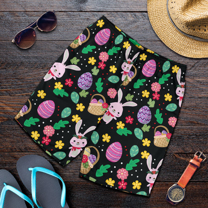 Easter Eggs Pattern Print Design RB05 Mens Shorts