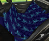 Sea Turtle Pattern Print Design T04 Rear Dog  Seat Cover