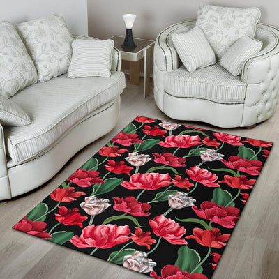 Tulip Pattern Print Design TP08 Area Rugs