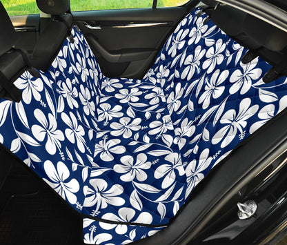 Hibiscus Pattern Print Design HB031 Rear Dog  Seat Cover