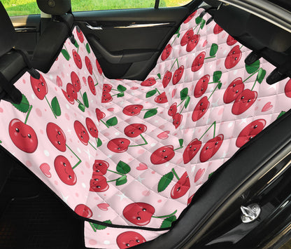 Cherry Pattern Print Design CH02 Rear Dog  Seat Cover