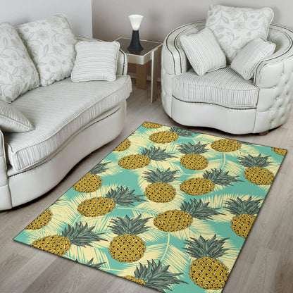 Pineapple Pattern Print Design PP03 Area Rugs