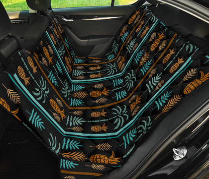 Hawaiian Themed Pattern Print Design H023 Rear Dog  Seat Cover