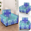 Sea Turtle Draw Armchair Slipcover