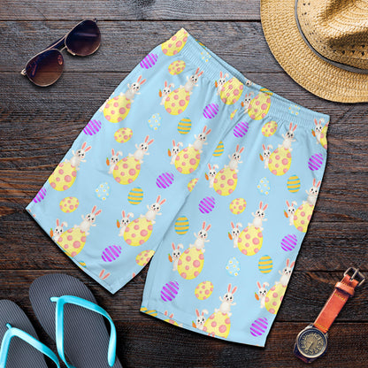 Easter Eggs Pattern Print Design RB015 Mens Shorts