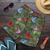 Monarch Butterfly Pattern Print Design 04 Mens Shorts