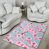 Cherry Blossom Pattern Print Design CB04 Area Rugs