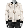 Swallow Bird Pattern Print Design 01 Women's Bomber Jacket