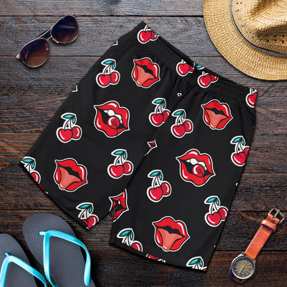 Cherry Pattern Print Design CH04 Mens Shorts