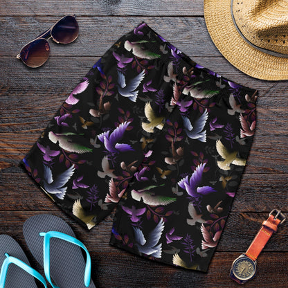 Pigeon Pattern Print Design 01 Mens Shorts