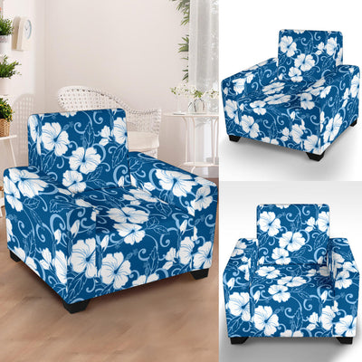 Hibiscus Pattern Print Design HB03 Armchair Slipcover