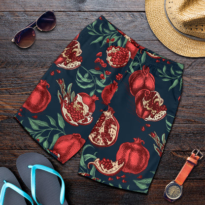 Pomegranate Pattern Print Design PG04 Mens Shorts