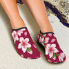 Cherry Blossom Pattern Print Design CB06 Aqua Water Shoes